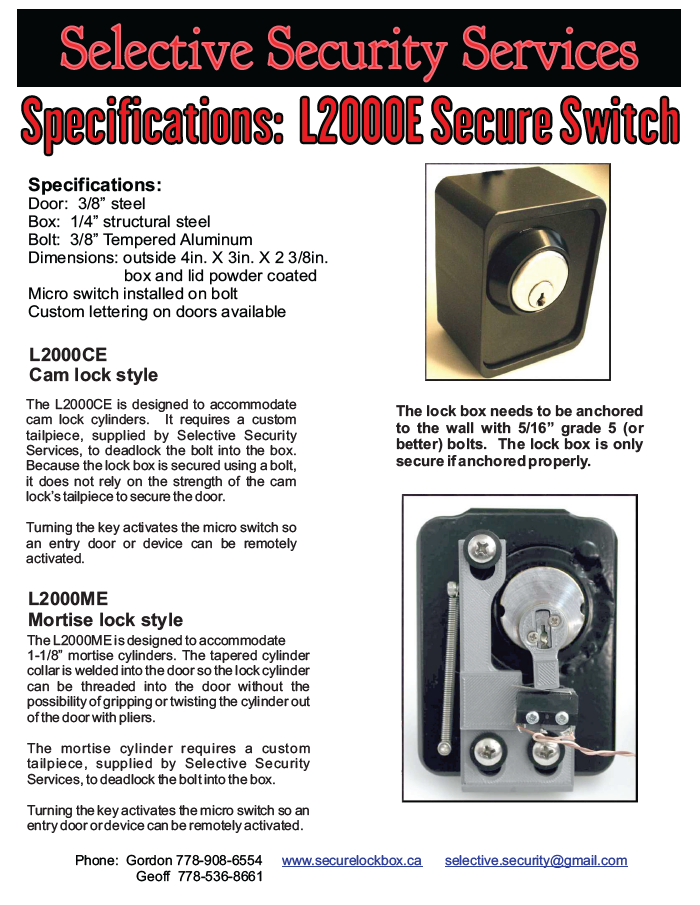 L2000E Brochure